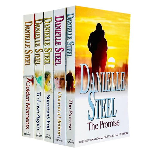 Danielle Steel 5 Books Set (Golden Moments, The Promise, Once In A lifetime, Summer`s End, To Love Again) - The Book Bundle