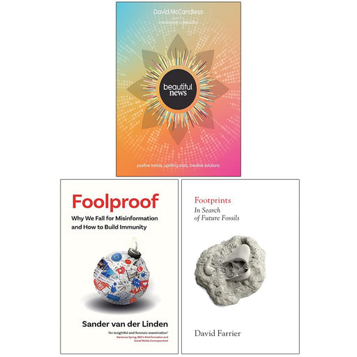Beautiful News, Foolproof & Footprints 3 Books Collection Set - The Book Bundle
