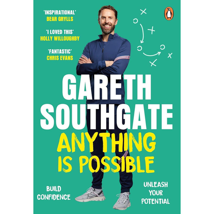 Gareth Southgate 2 Books Collection Set (Anything is Possible(HB) & Dear England Lessons in Leadership) - The Book Bundle