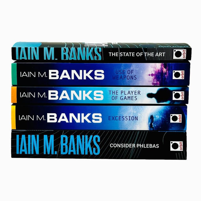 Culture series 1 : 5 Books Collection Set by iain m Banks - The Book Bundle