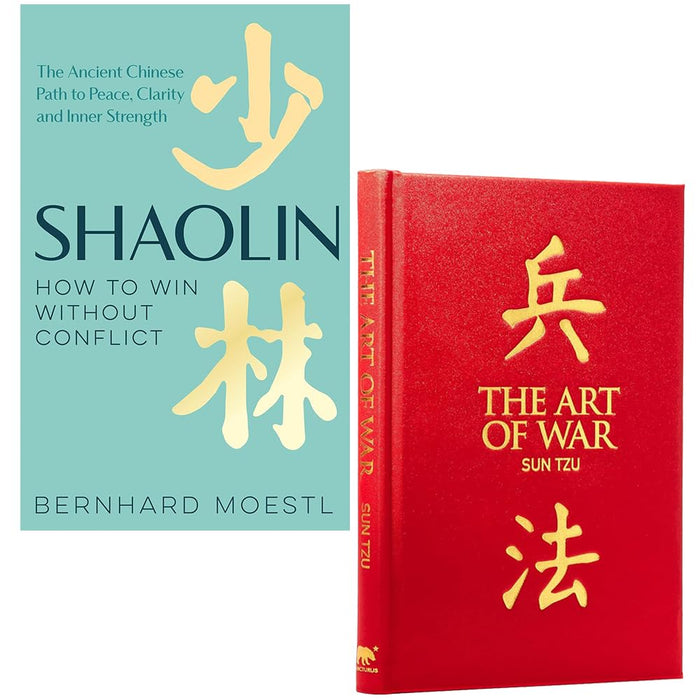 Shaolin How to Win Without Conflict By Bernhard Moestl and The Art of War By Sun Tzu 2 Books Collection Set - The Book Bundle