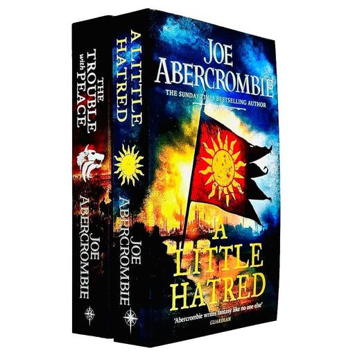 Joe Abercrombie The Age Of Madness 2 Books Collection Set (A Little Hatred, The Trouble With Peace) - The Book Bundle