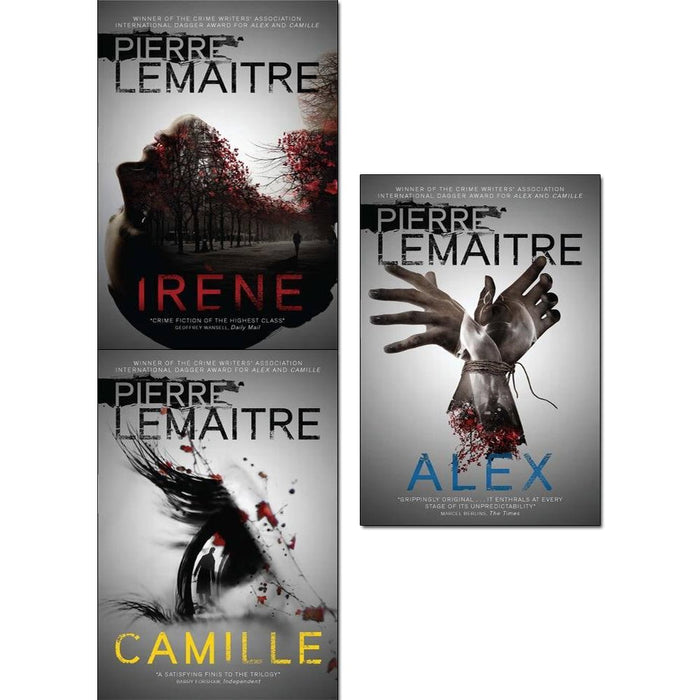 brigade criminelle series pierre lemaitre collection 3 books set (irène, camille, alex) - The Book Bundle