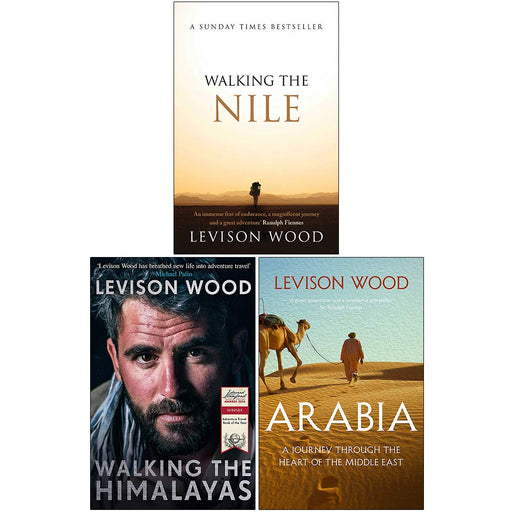 Levison Wood Collection 3 Books Set (Walking the Nile, Walking the Himalayas, Arabia) - The Book Bundle