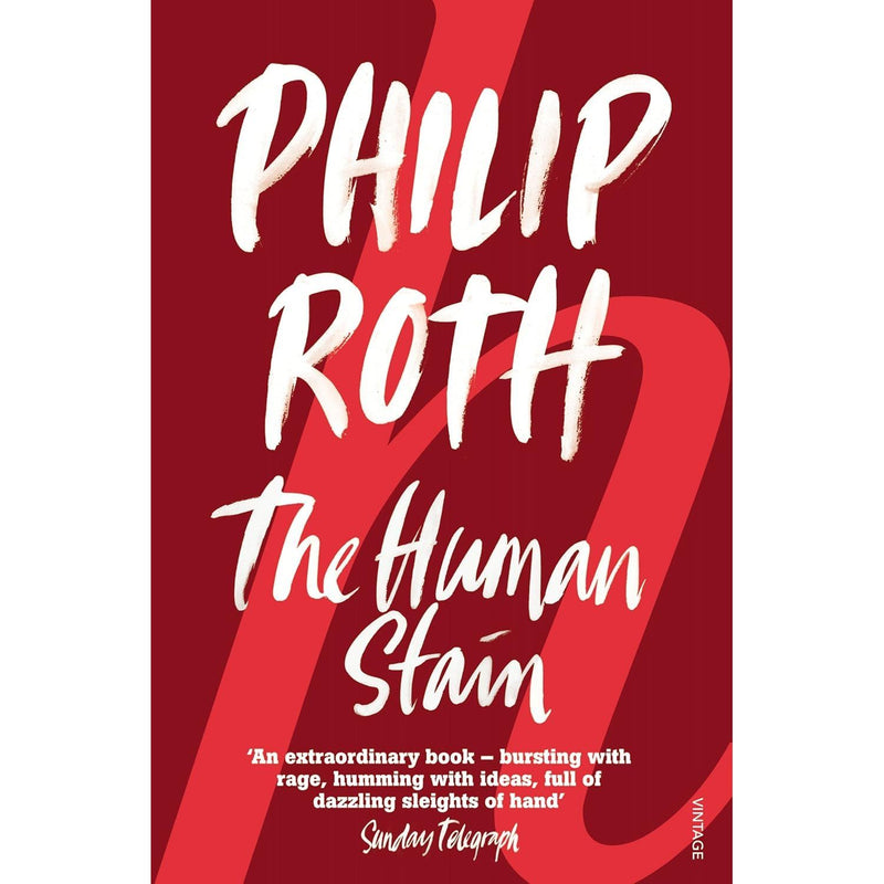 Vintage Philip Roth book collection including American Pastoral, The Human Stain, and I Married a Communist in paperback format.