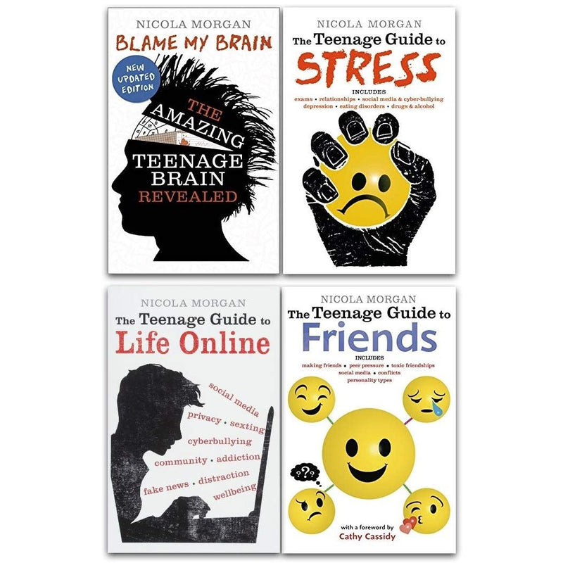 Nicola Morgans Teenage Guide 4 Books Collection Set by Nicola Morgans - Non Fiction - Paperback