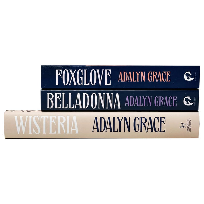 Belladonna Series By Adalyn Grace 3 Books Collection Set (Belladonna, Foxglove & Wisteria [Hardback]) - The Book Bundle