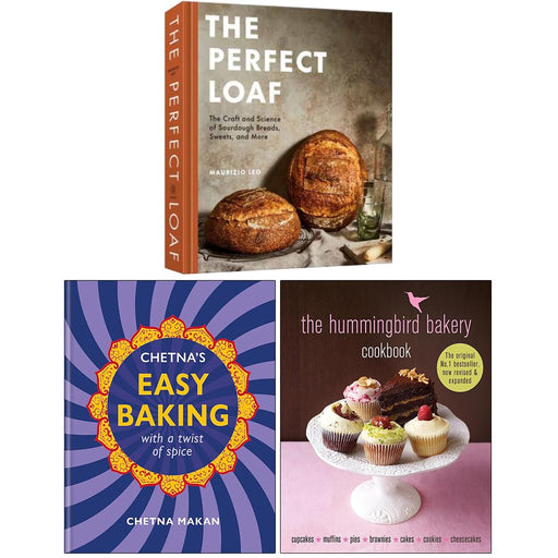 The Perfect Loaf, Chetna's Easy Baking & The Hummingbird Bakery Cookbook 3 Books Collection Set - The Book Bundle