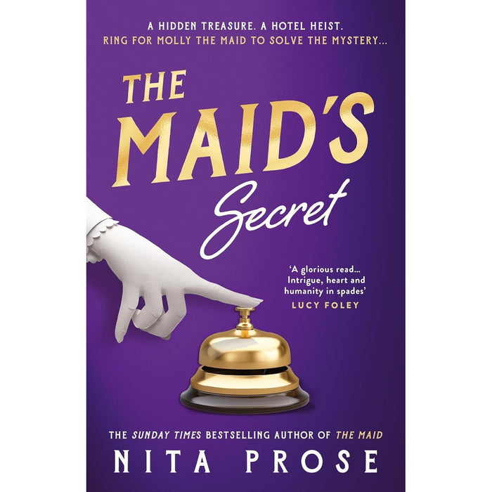 Molly the Maid Mystery Collection 4 Books Set By Nita Prose (The Maid, The Mystery Guest, The Mistletoe Mystery and The Maid's Secret) - The Book Bundle