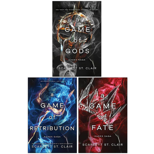 Hades x Persephone Saga 3 Books Collection Set By Scarlett St. Clair(A Game of Gods, A Game of Retribution & A Game of Fate) - The Book Bundle