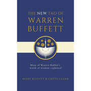 Paperback of "The New Tao of Warren Buffett" by Mary Buffett and David Clark, featuring a book cover with text and design elements.
