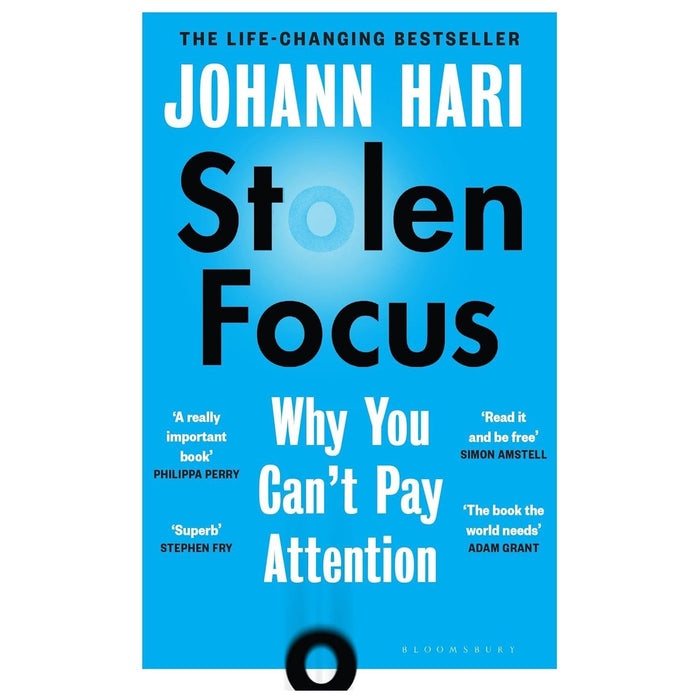Johann Hari Collection 4 Books Set (Stolen Focus, Chasing the Scream, Lost Connections & Magic Pill) - The Book Bundle