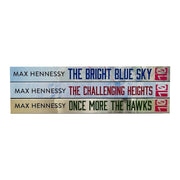 Max Hennessy RAF Trilogy 3 Books Collection Set (The Bright Blue Sky, The Challenging Heights and Once More the Hawks - The Book Bundle