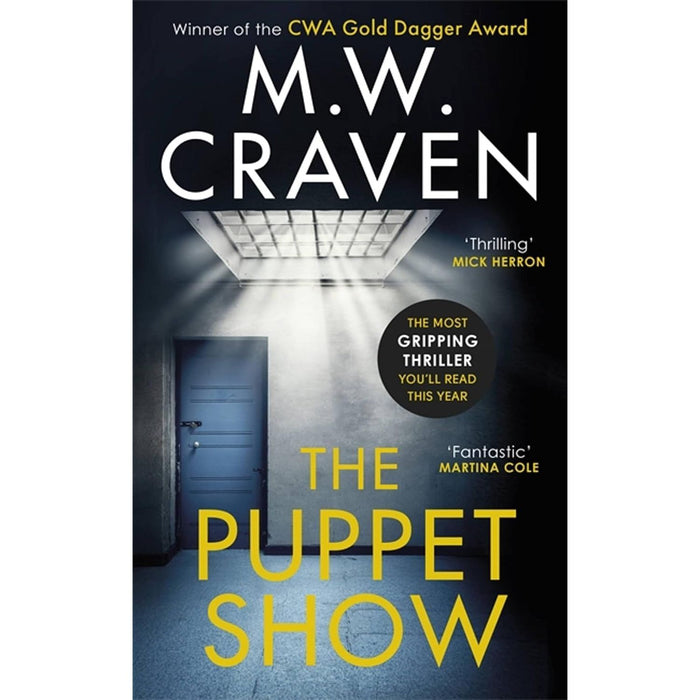 M. W. Craven Washington Poe Series 4 Books Collection Set (The Puppet Show,The Curator, The Botanist,  Dead Ground) - The Book Bundle