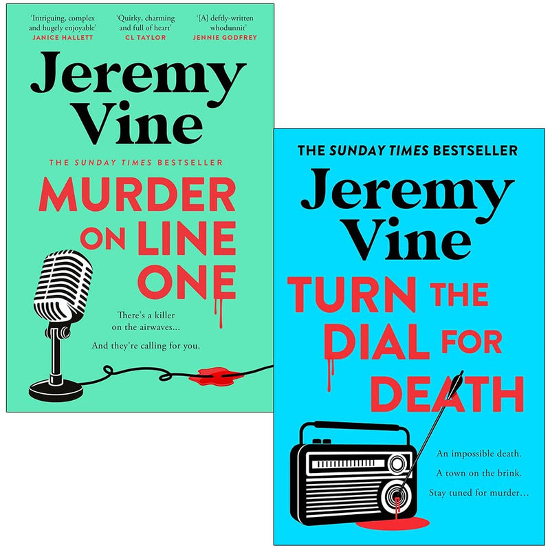 The Sidmouth Murder Mysteries Series 2 Books Collection Set by Jeremy Vine - Fiction - Mixed Format
