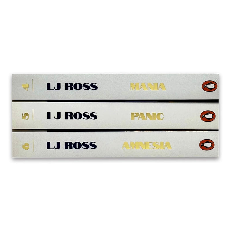 The Alexander Gregory Thrillers 3 Books Collection Set by LJ Ross - Fiction - Paperback