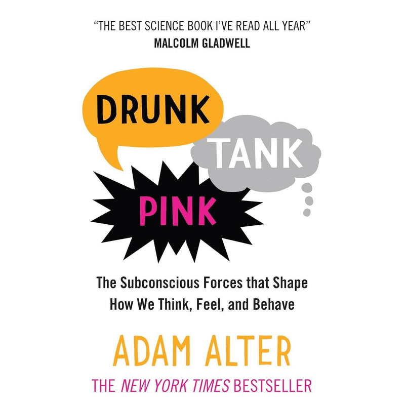 Anatomy of Breakthrough & Drunk Tank Pink 3 Books Collection Set by Adam Alter - Non Fiction - Mixed Format