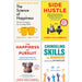 Side Hustle, The Happiness of Pursuit, The Science of Happiness and Counseling Skills For Managers 4 Books Collection Set - The Book Bundle