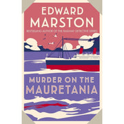 Edward Marston 3-book collection set featuring Murder on the Minnesota, The Mauretania, and The Lusitania paperbacks by Allison & Busby.