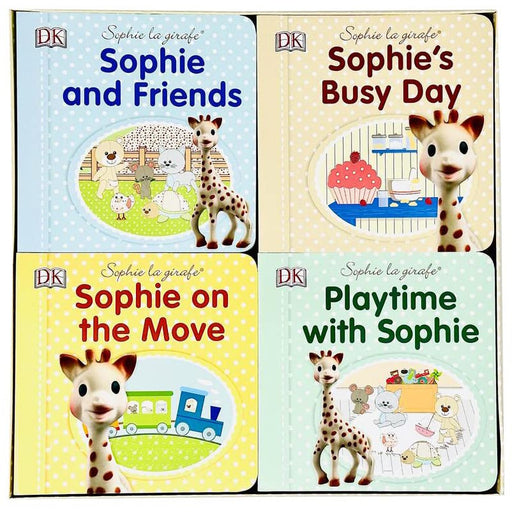 Sophie La Girafe Collection 4 Books Set (Sophie and Friends, Sophie's Busy Day) - The Book Bundle