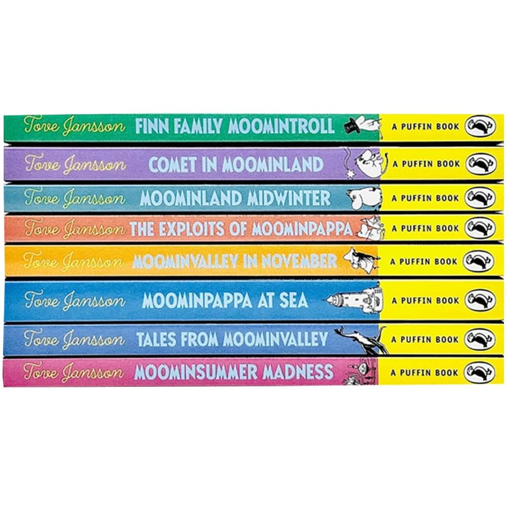 Moominvalley In November Moominland Midwinter 8 Book Set — The