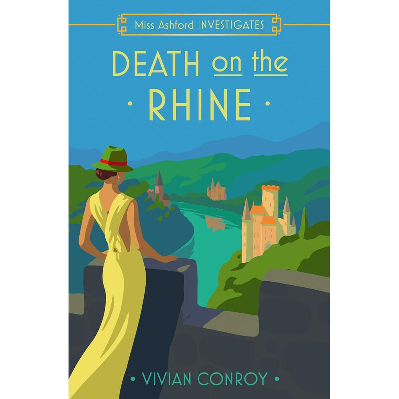 Miss Ashford Investigates Series 6 Books Collection Set By Vivian Conroy (Mystery in Provence, Last Seen in Santorini, A Fatal Encounter in Tuscany,Last Dance in Salzburg,Death on the Rhine and More)