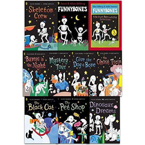 Funny Bones 10 Books Collection Set (Funnybones: A Bone Rattling Collection) - The Book Bundle