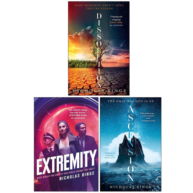 Nicholas Binge Collection 3 Books Set (Dissolution, Extremity and Ascension) - The Book Bundle