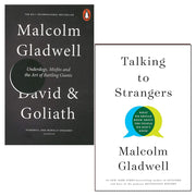 Malcolm Gladwell 2 Books Collection Set (Talking to Strangers(HB), David and Goliath) - The Book Bundle