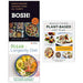 Bosh simple recipes [hardcover], vegan longevity diet, Whole Foods Plant- Based Diet Plan 3 Books Collection Set - The Book Bundle