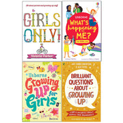 Brilliant Questions, Girls Only!, What's Happening To Me? The Girl One, Growing Up 4 Books Collection Set - The Book Bundle
