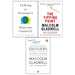 Talking to Strangers(HB), Tipping Point & Outliers 3 Books Collection Set - The Book Bundle