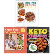 One Pot Wonders(HB), One Pot Healthy Meals, The One Pot Ketogenic Diet Cookbook 3 Books Collection Set - The Book Bundle