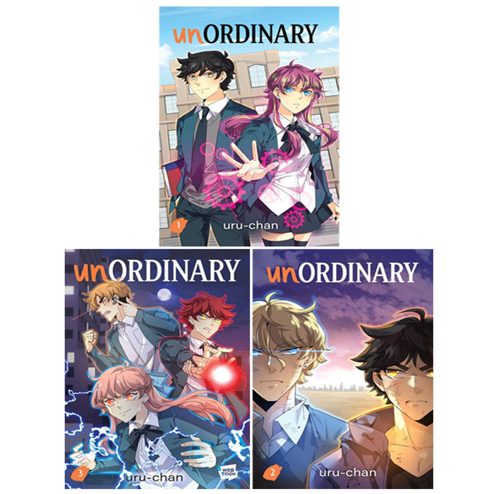 unOrdinary Series 3 Books Collection Set by uru-chan (Books 1-3) - The Book Bundle