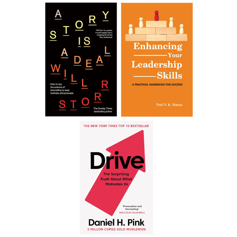 A Story is a Deal , Enhancing Your  & Drive The Surprising   3 Books Collection Set - The Book Bundle