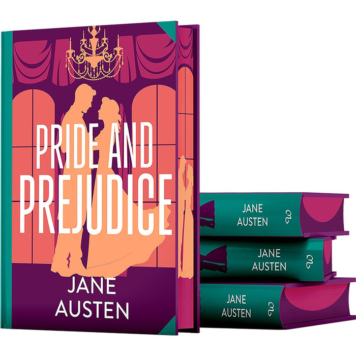 Pride and Prejudice by Jane Austen (Deluxe Hardback Sprayed Edge Edition) - The Book Bundle