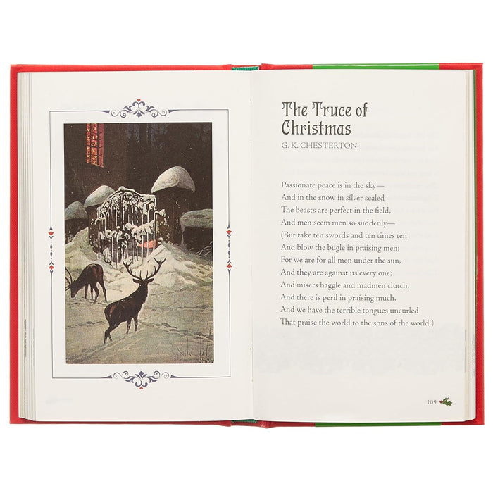 The Night Before Christmas and Other Poems: Gilded Pocket Edition (Arcturus Ornate Classics) by Clement Clarke Moore - The Book Bundle