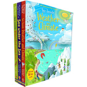 See Inside Weather and Climate and Related Reads by Usborne 3 Books Collection Set - Non Fiction - Paperback - The Book Bundle