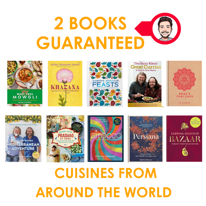 Cuisines from Around the World Mystery Book Bundle - 2 for £15 - The Book Bundle