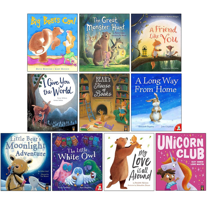 My First Animal Bedtime Picture Stories 10 Books Collection Set - The Book Bundle
