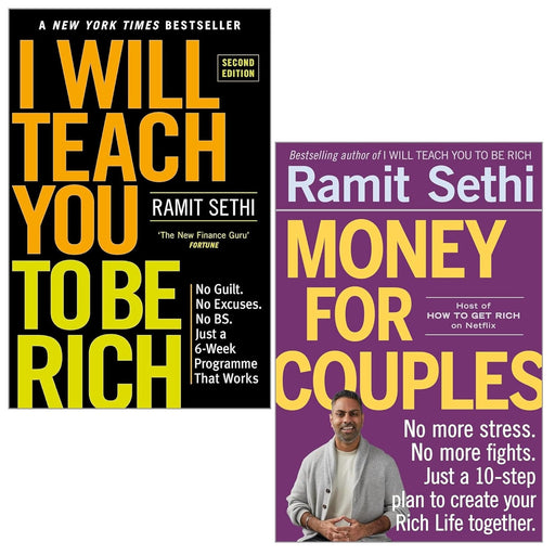 Ramit Sethi 2 Books Collection Set ( I Will Teach You to Be Rich & Money for Couples) - The Book Bundle