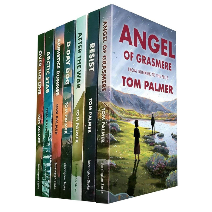 Tom Palmer Conkers Series 7 Books Collection Set (Armistice Runner, D-Day Dog, After the War, Over the Line, Resist, Arctic Star and Angel of Grasmere) - The Book Bundle