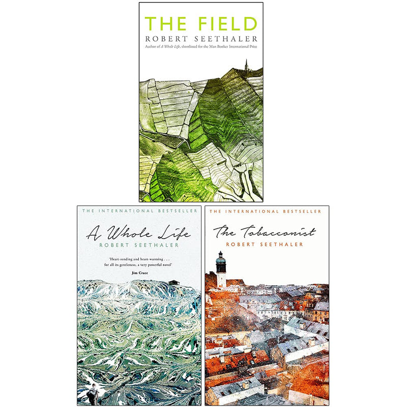 Robert Seethaler Collection 3 Books Set (The Field, A Whole Life, The Tobacconist) - The Book Bundle