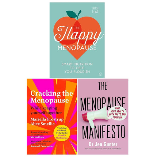 Menopause Manifesto, Cracking the Menopause and The Happy Menopause 3 Books Collection Set - The Book Bundle