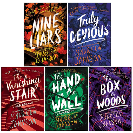 Truly Devious Series 5 Books Collection Set By Maureen Johnson - The Book Bundle