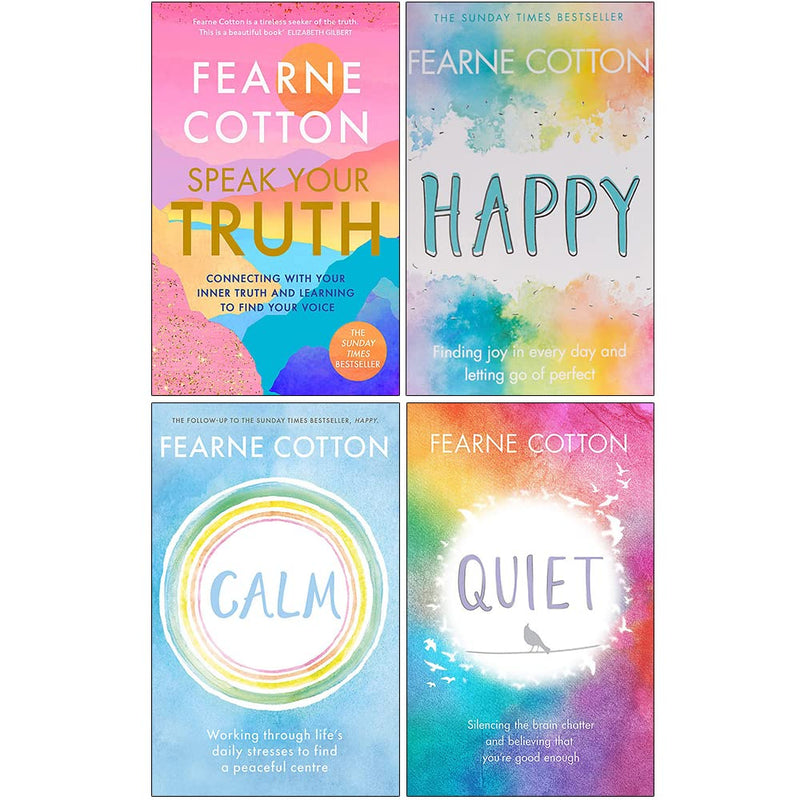 Speak Your Truth, Happy, Calm and Quiet & More 4 Books Collection Set by Fearne Cotton - Non Fiction - Paperback