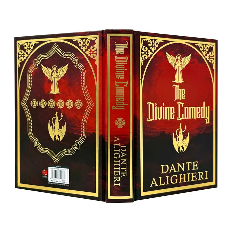 The Divine Comedy by Dante Alighieri – Deluxe Limited Edition Classic Epic Poetry Collection & Gift Book - The Book Bundle