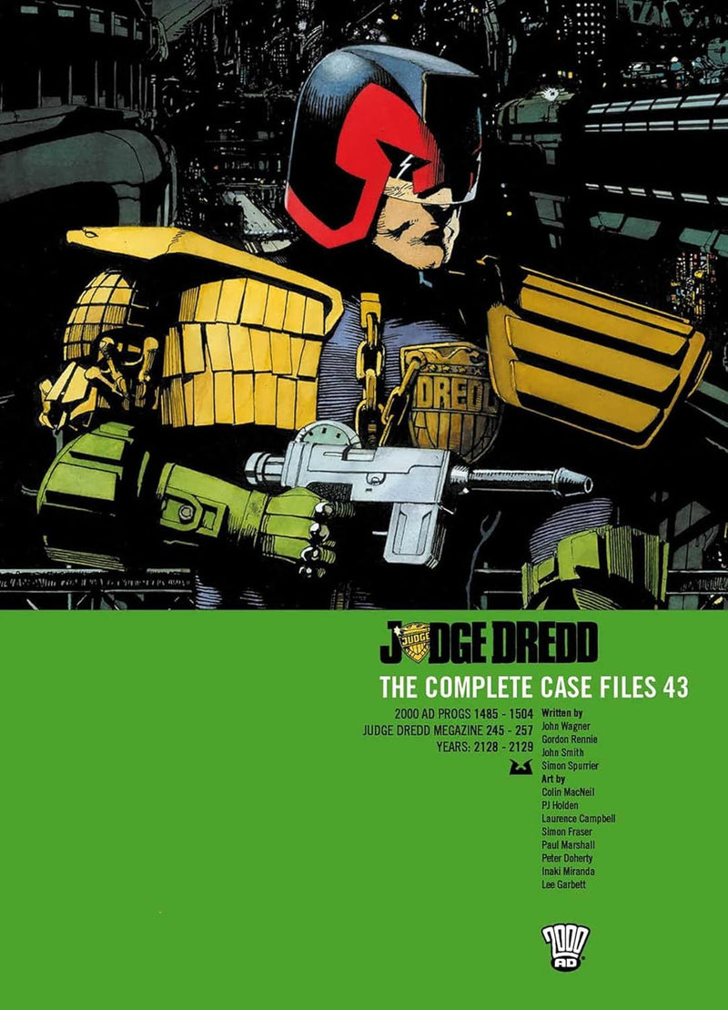 Judge Dredd Complete Case Files 5 Books Collection Set by John Wagner - Fiction - Paperback