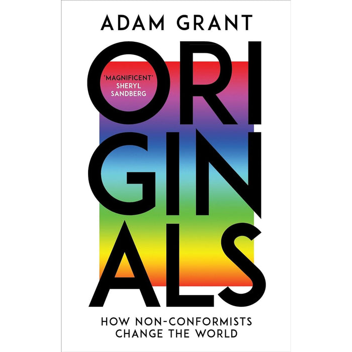 Originals How Non-conformists, Give and Take Why Helping Others by By Adam Grant 2 Books Collection Set - The Book Bundle