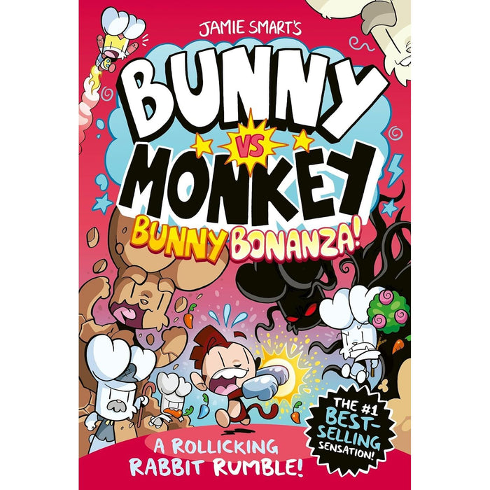 Bunny vs Monkey Set 2: Collection 5 Books Set By Jamie Smart (Bunny Bonanza) - The Book Bundle